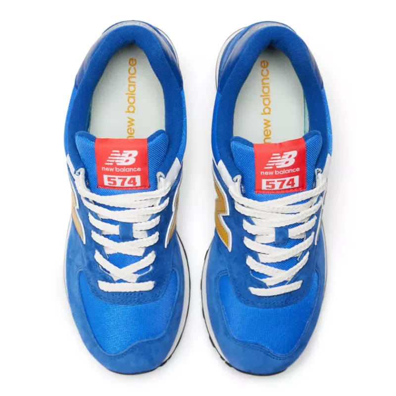New Balance 574 Royal Blue Gold (U574HBG)