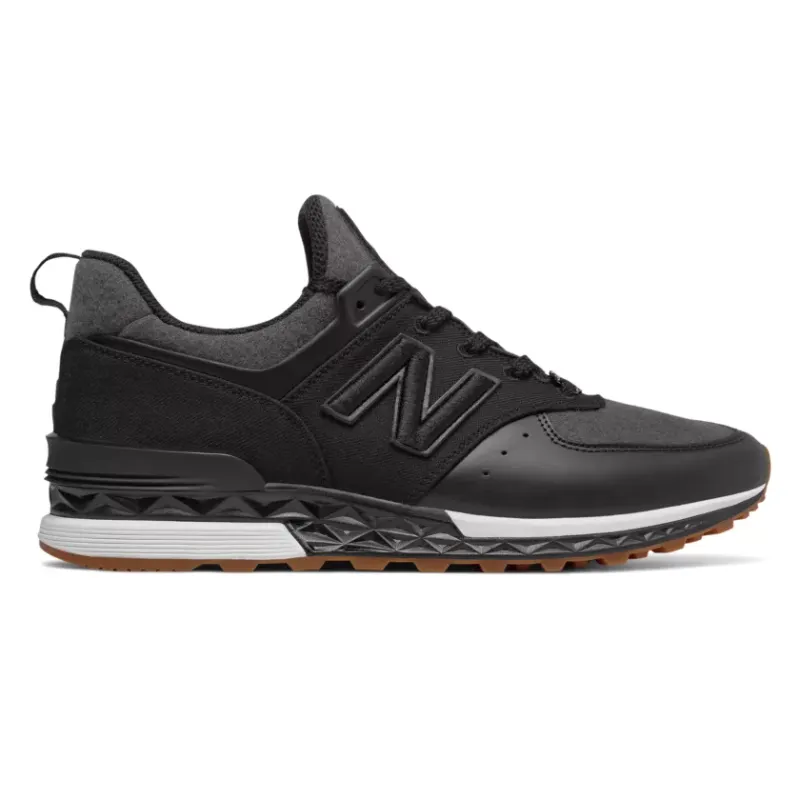 New Balance 574 Sport New Era Black Grey (Special Box) (MS574NE)