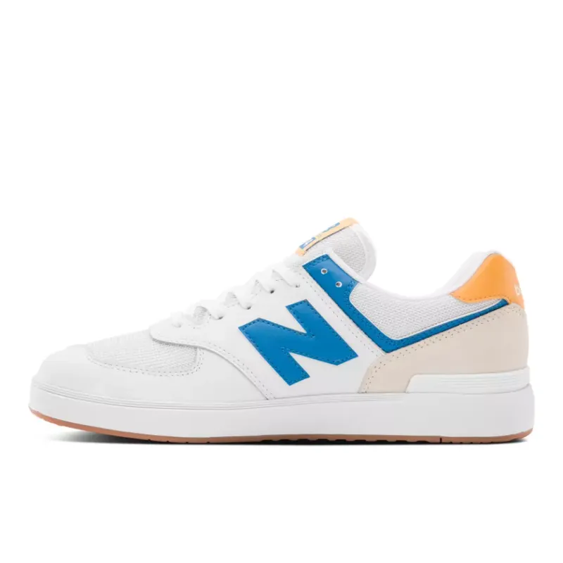 New Balance 574 White Blue (AM574BRU)