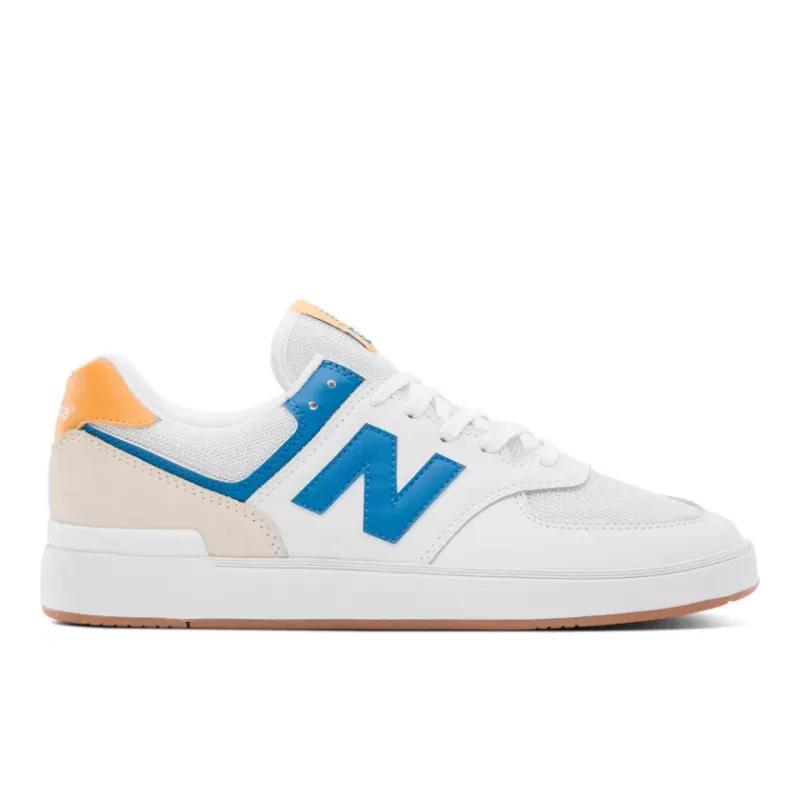 New Balance 574 White Blue (AM574BRU)