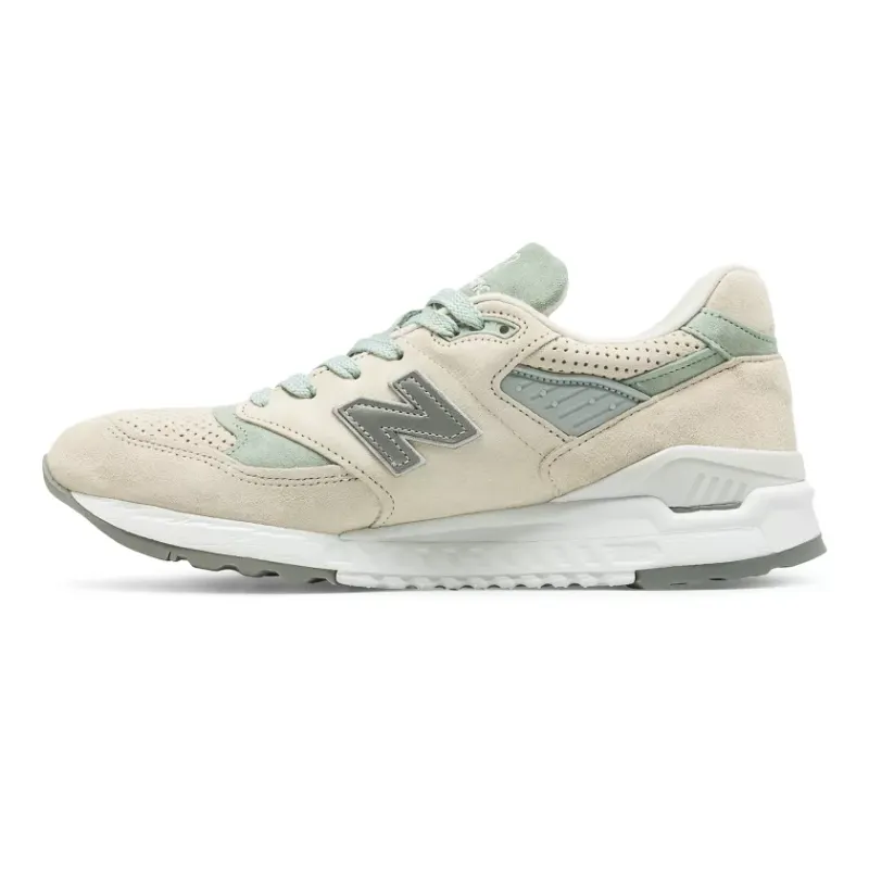 New Balance 998 NRML Angora Mint Cream Metallic Silver (US998MPR)