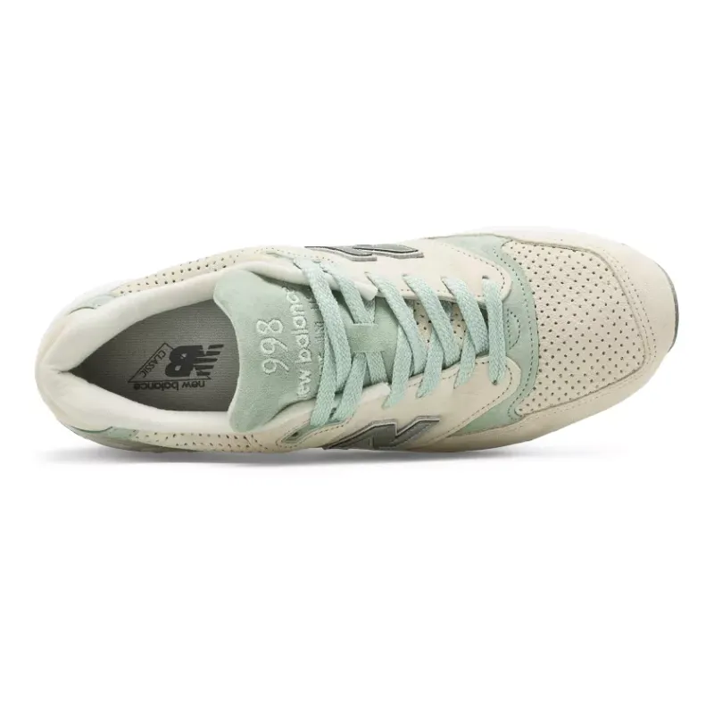 New Balance 998 NRML Angora Mint Cream Metallic Silver (US998MPR)