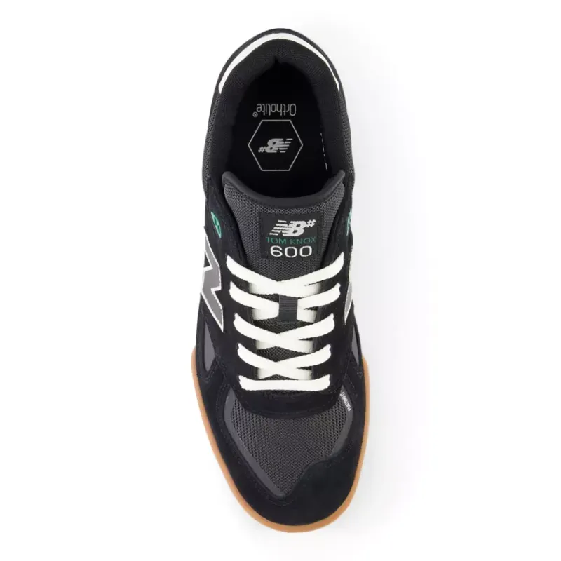 New Balance Numeric 600 Tom Knox Black White Gum (NM600BNW)