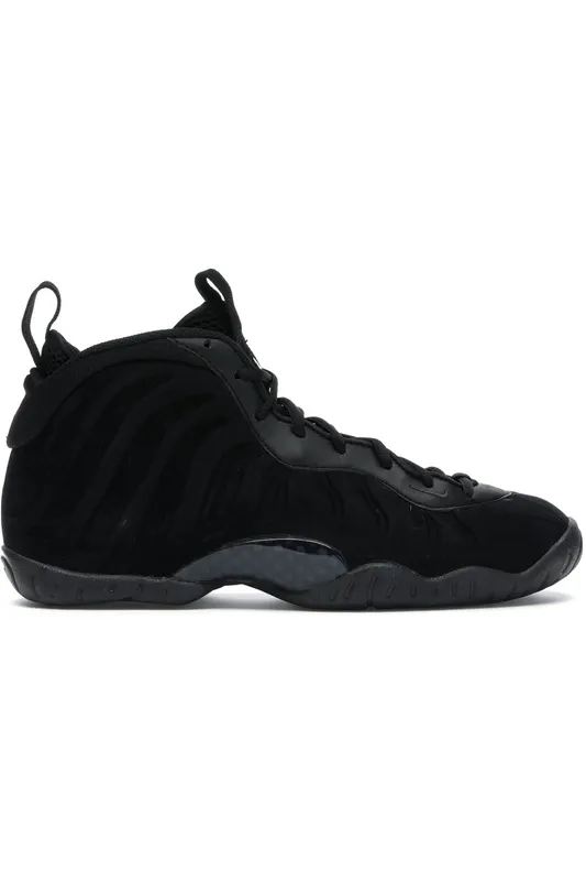 Nike Air Foamposite One Black Suede (GS) (644791-003)