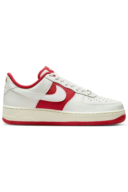 Nike Air Force 1 Low ’07 LV8 Athletic Department Sail University Red (FN7439-133)