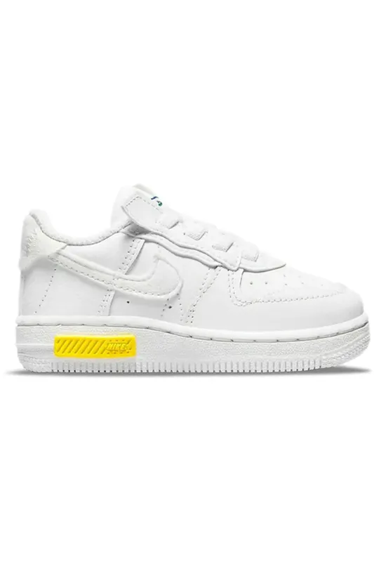 Nike Air Force 1 Low Fontanka Summit White Opti Yellow (TD) (DO6147-100)