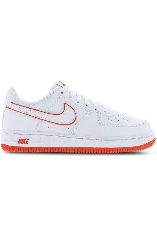 Nike Air Force 1 Low White Picante Red (PS) (FJ3484-101)
