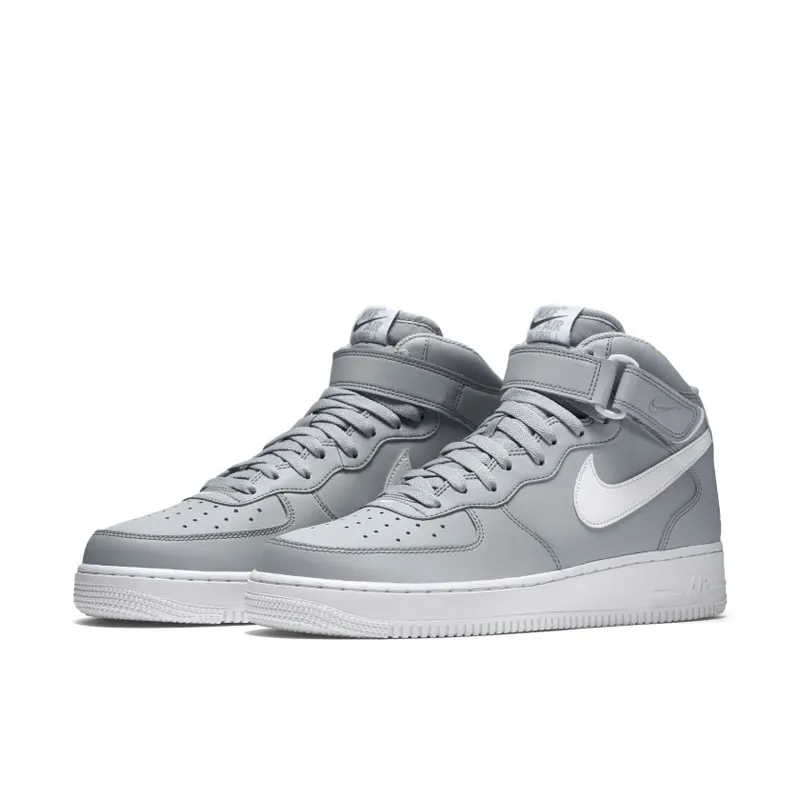 Nike Air Force 1 Mid Wolf Grey White (315123-033)