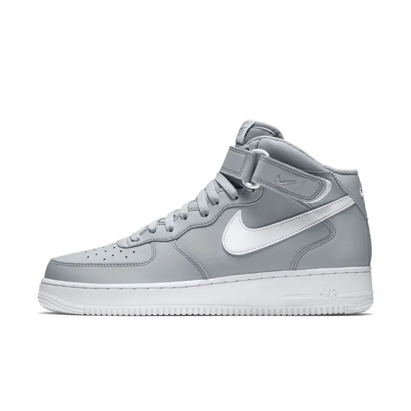 Nike Air Force 1 Mid Wolf Grey White (315123-033)