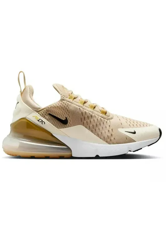 Nike Air Max 270 Metallic Gold (Women’s) (AH6789-703)