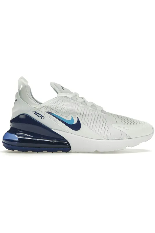 Nike Air Max 270 Multi Swoosh White Deep Royal (FJ4230-100)