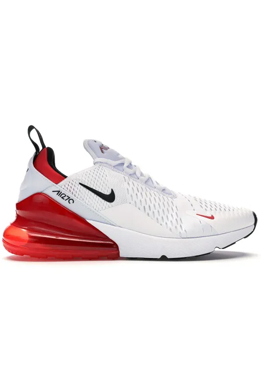 Nike Air Max 270 White Black University Red (BV2523-100)