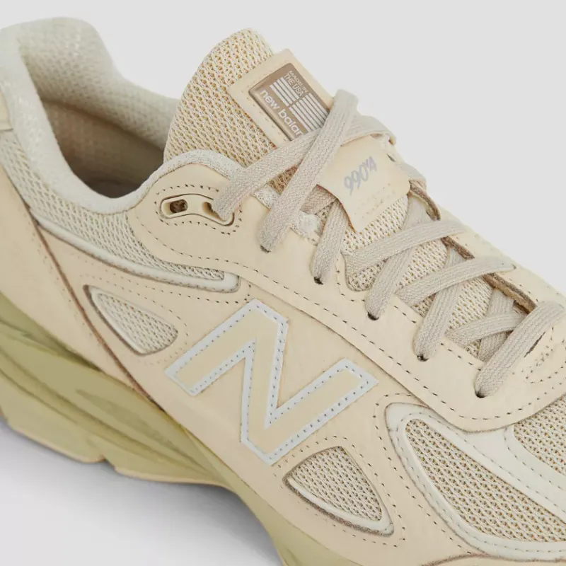New Balance 990v4 Made in USA Macadamia Nut Brand (U990BO4)