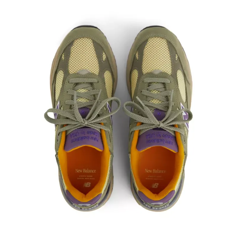 New Balance 993 Olive Leaf Maiz Brand (U993OL)