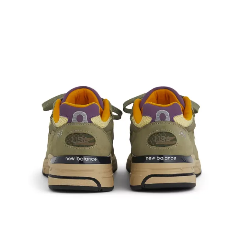 New Balance 993 Olive Leaf Maiz Brand (U993OL)