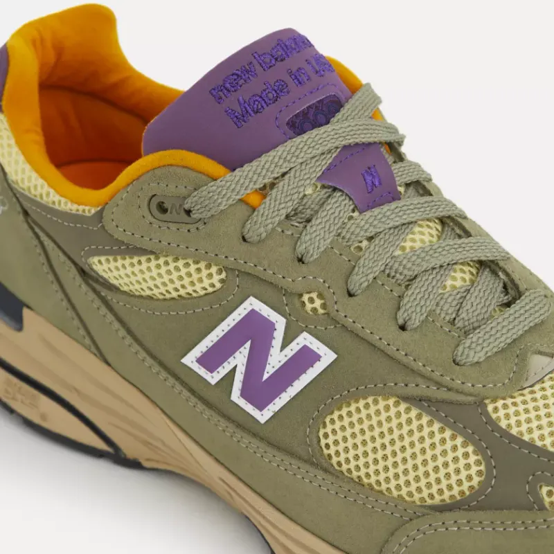 New Balance 993 Olive Leaf Maiz Brand (U993OL)