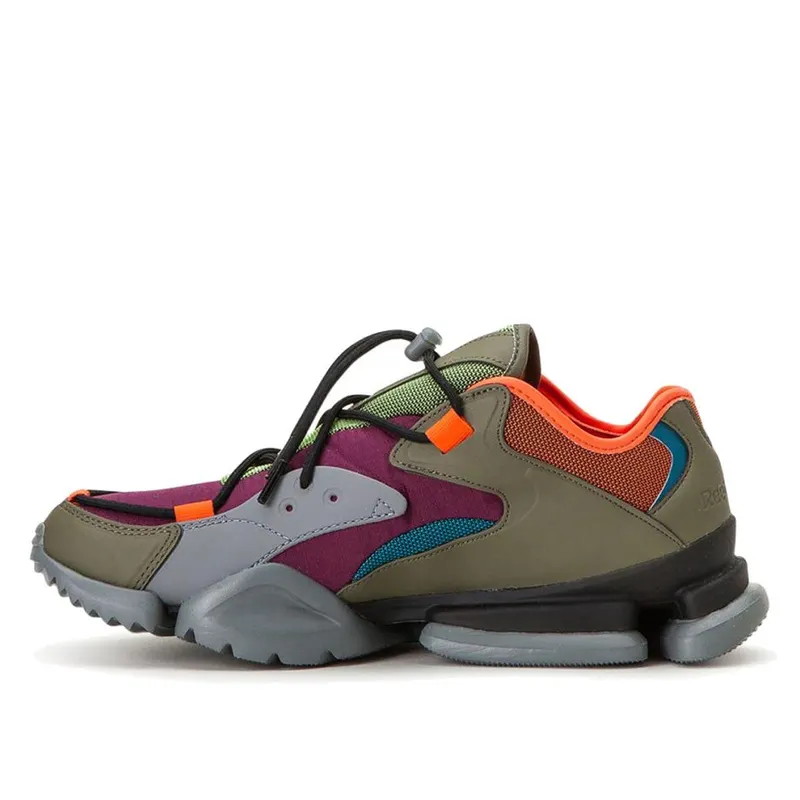 Reebok Run.R 96 TR Modern Olive Orange Lime (EF8639)