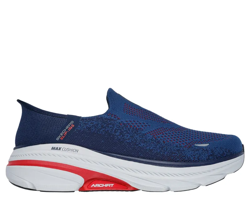 Skechers Skechers Slip-ins: Max Cushioning Arch Fit 2.0 – Marine / Rood (220565-NVRD)
