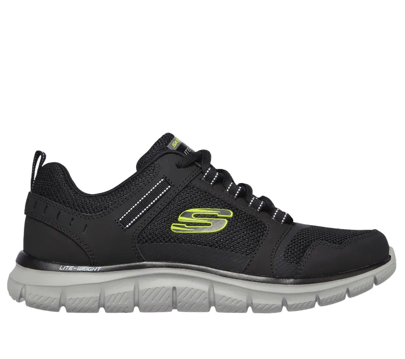 Skechers Track – Knockhill – Zwart / Limoen (232001-BKLM)