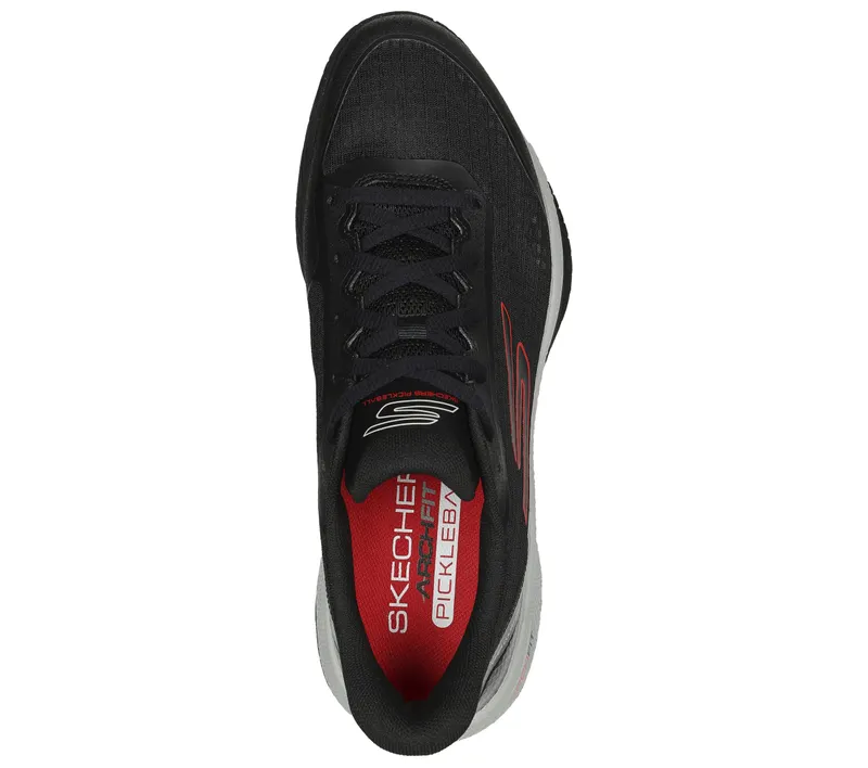 Skechers Skechers Viper Court Pro – Pickleball – Zwart / Rood (246069-BKRD)