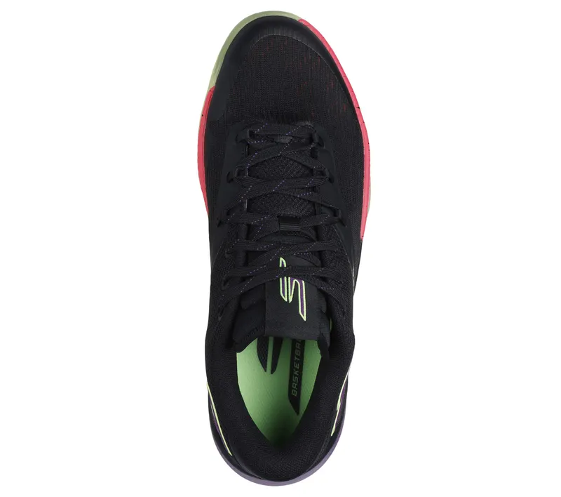 Skechers SKX NEXUS – Zwart / Purper / Roze (253015-BPPK)