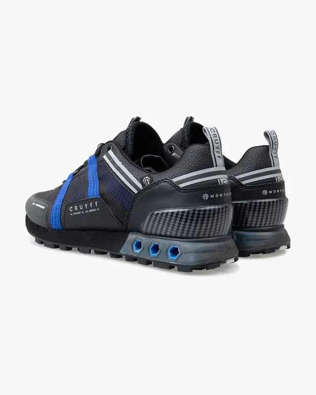 Cruyff Inter Lace // Montserrat Black/Blue (CMF244150-955)