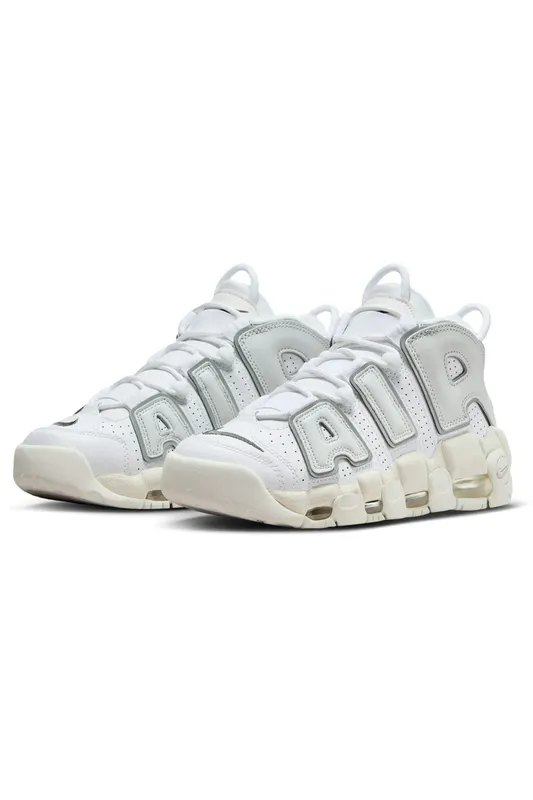 Nike Air More Uptempo White Iron Grey (Women’s) (FN3497-101)