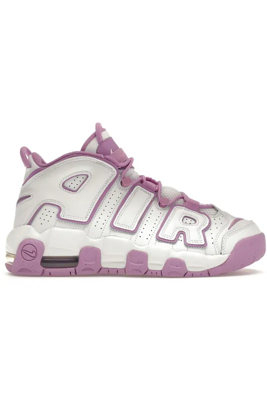 Nike Air More Uptempo White Rush Fuchsia (GS) (FN6976-100)