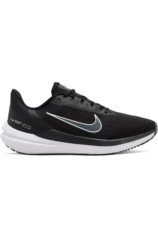 Nike Air Winflo 9 Black Dark Smoke Grey (Women’s) (DD8686-001)