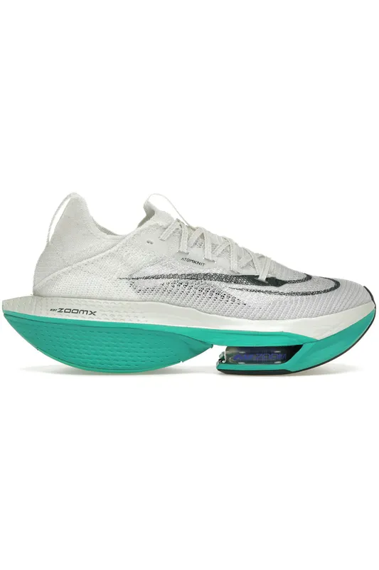 Nike Air Zoom Alphafly Next% 2 White Clear Jade (Women’s) (DN3559-100)