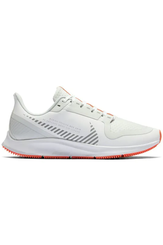 Nike Air Zoom Pegasus 36 Shield White Metallic Silver (Women’s) (AQ8006-100)