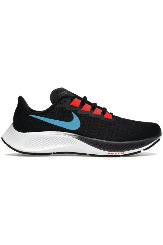 Nike Air Zoom Pegasus 37 Off Noir Light Blue Fury (BQ9646-011)