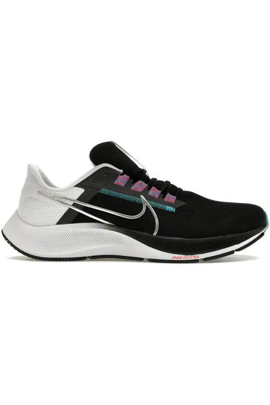 Nike Air Zoom Pegasus 38 Black White Chlorine Blue (CW7356-003)