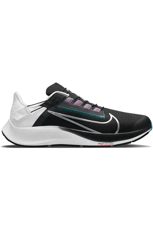 Nike Air Zoom Pegasus 38 FlyEase Black White Chlorine Blue (DA6674-002)
