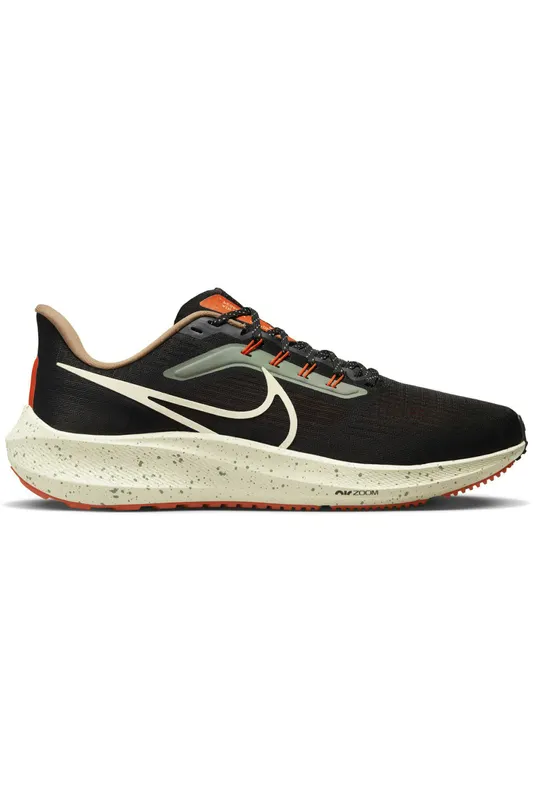 Nike Air Zoom Pegasus 39 Black Green Safety Orange (DX6039-071)