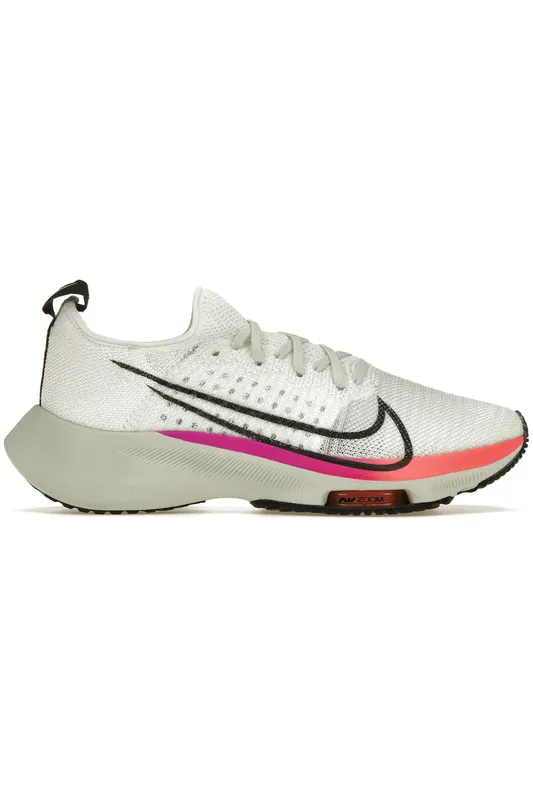 Nike Air Zoom Tempo Next% Flyknit White Hyper Violet Flash Crimson (GS) (CJ2102-100)