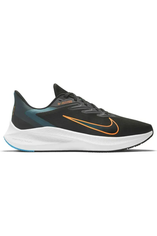 Nike Air Zoom Winflo 7 Black Atomic Orange (CJ0291-013)