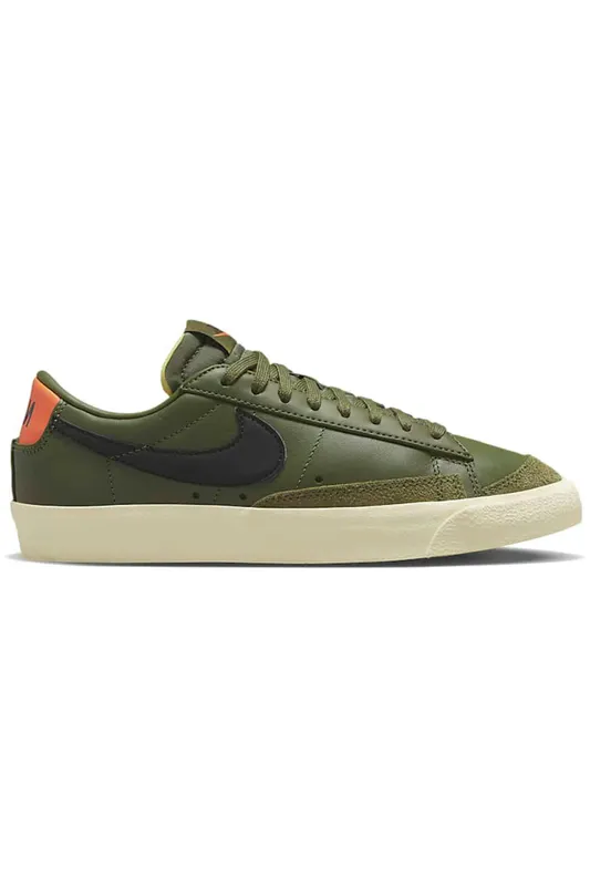 Nike Blazer Low 77 Medium Olive Orange Trans (Women’s) (DC4769-201)
