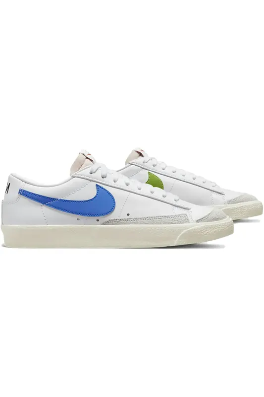 Nike Blazer Low 77 Vintage Vintage White Chlorophyll Medium Blue (DA6364-107)