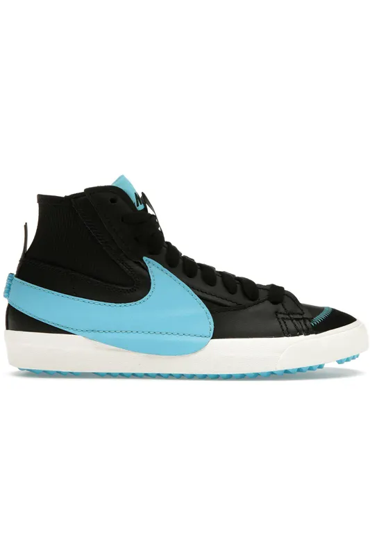 Nike Blazer Mid 77 Jumbo Black Baltic Blue (FD0278-001)