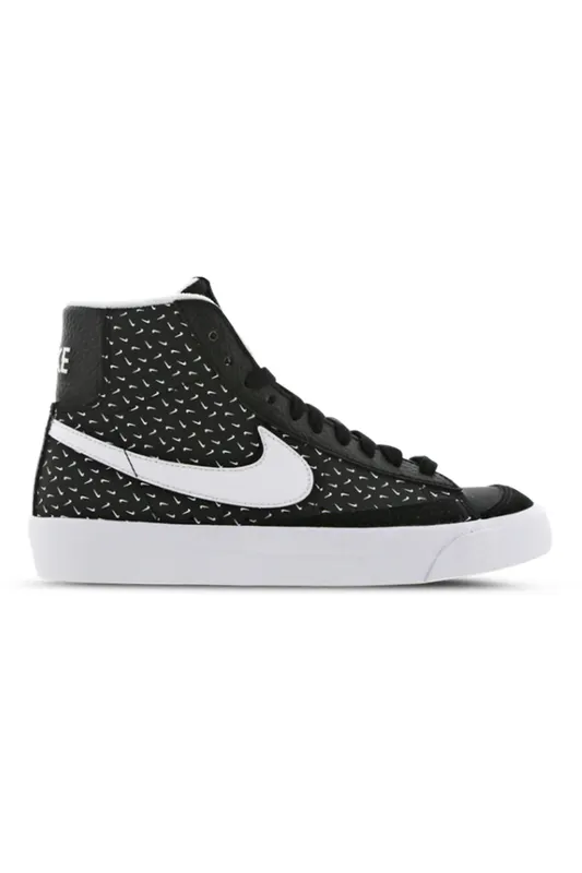 Nike Blazer Mid ’77 Polka Swoosh Black White White (GS) (DC9197-001)