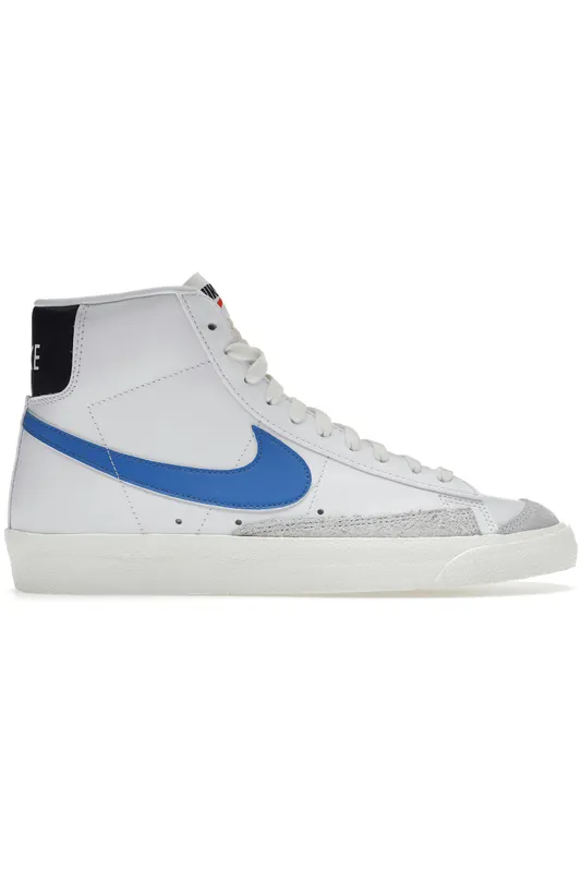 Nike Blazer Mid 77 Vintage White Light Photo Blue Black Sail (BQ6806-118)