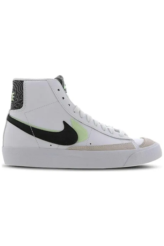 Nike Blazer Mid 77 White Black Green (GS) (DD1847-100)