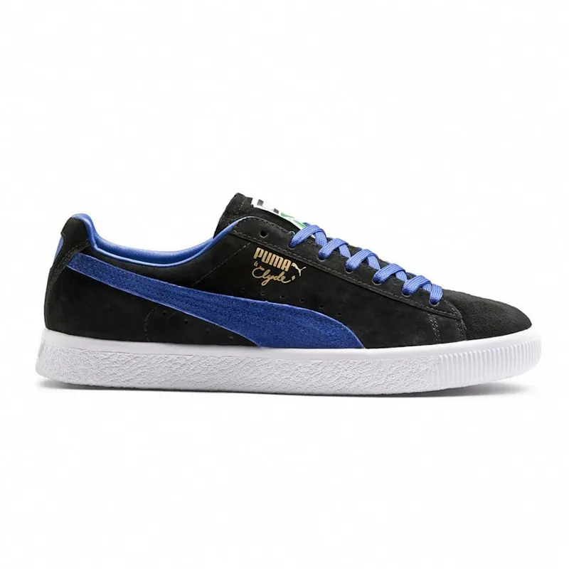 Puma Clyde Black Purple (361466-02)
