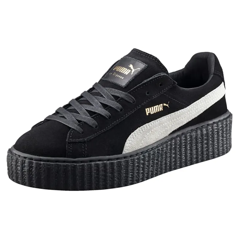 Puma Creepers Rihanna Fenty Black White (W) (361005-01)