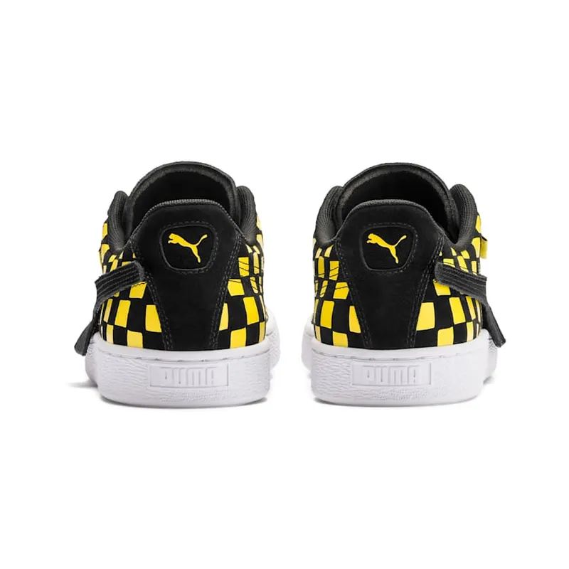 Puma x Chinatown Market Suede Black Yellow (370133-01)