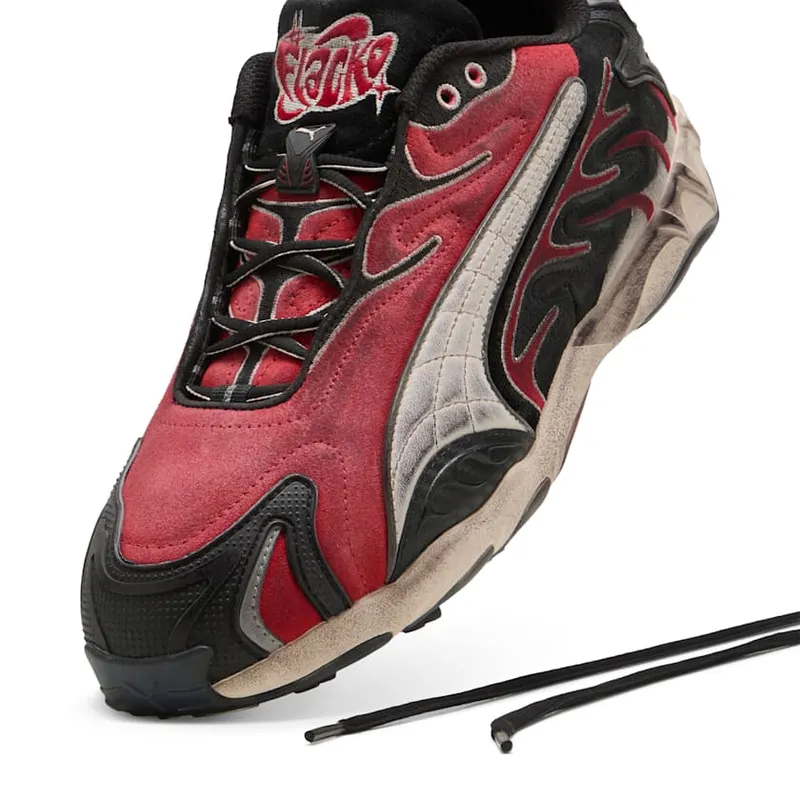 Puma x A$AP ROCKY Inhale Distressed Pop Red (402453-01)