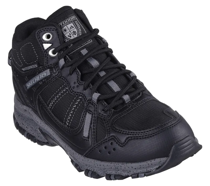 Skechers Hillcrest – Bound Peak – Zwart / Houtskool (180021-BKCC)