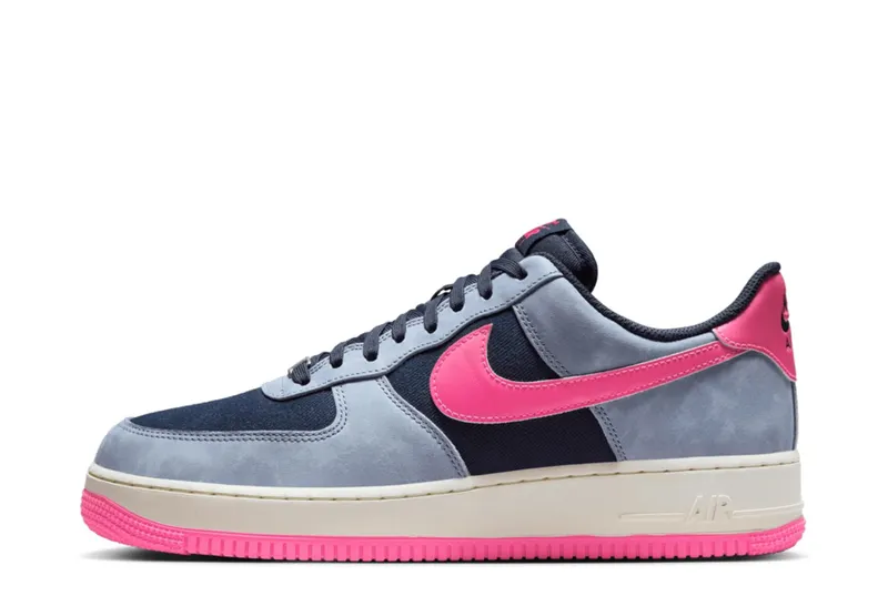 Nike Air Force 07 Obisidian & Pink Blast (FB8876-401)