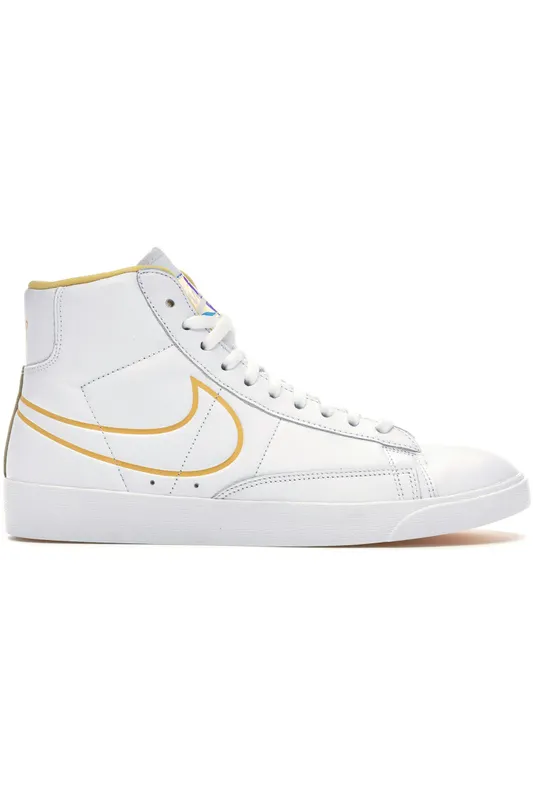 Nike Blazer Mid White Topaz Gold (Women’s) (CJ3643-100)